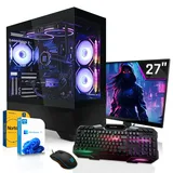 Gamer PC Set•i7-13700K•4080 Super 16GB•32GB-6000 CL30 Kingston FURY•2TB NVMe•27