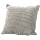 KAWOLA SEPHI Dekokissen 40 x 40 cm Silber
