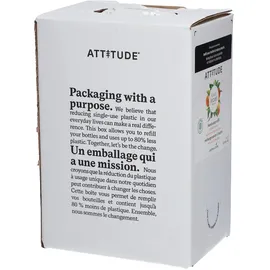 Attitude Liquid Hand Soap, EWG Verified, Plant and Mineral-Based, Vegan Personal Care Products,Orange Leaves, Bulk Refill Format, 67.6 Fl Oz