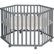 roba Laufgitter 6-eckig Greyish gesteppt