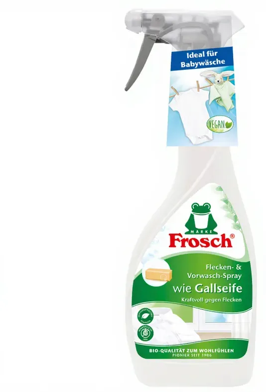 Frosch Gallseifenartiger Flecken- & Vorwaschspray mit Trigger-Booster 500 ml