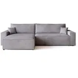 bromarkt Ecksofa Hellgrau, & Couches, Wohnlandschaften, Ecksofas