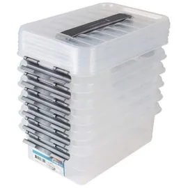SUNWARE Q-Line Aufbewahrungsbox 20 x 15 x 6 cm 6-tlg. transparent