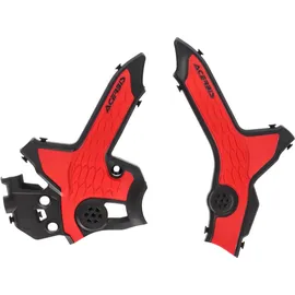 Acerbis X-Grip Schutzblech für Motorrad Schwarz/Rot