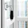 SOTech Fenstergriff MATTEO Chrom poliert, Griff schwarz matt, mit Befestigungsmaterial