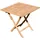Teak Klapptisch 80 x 80 x 77 cm Aves