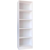 VCM Holz Aufbewahrung Stand Regal Bücherregal Deko Bücher Standregal Dilos XL 5-fach