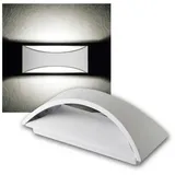 KANLUX Außenwandleuchte Aluminium 23cm x 9cm 8W 140lm IP54 weiß
