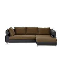 Switch Ecksofa Panama - braun ¦ Maße (cm): B: 265 H: 65 T: 190