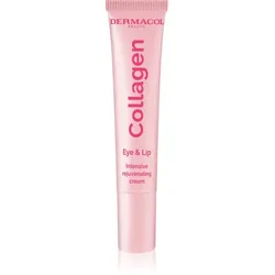 Dermacol Collagen Intensiv verjüngende Creme für Augen und Lippen 15 ml