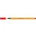 Stabilo point 88 Fineliner rot 0,4 mm, 10 St.