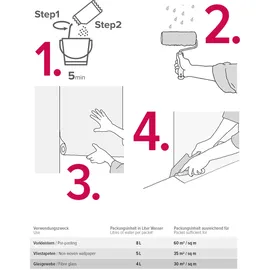 A.S. Création Vliestapetenkleister 200 g transparent/weiß