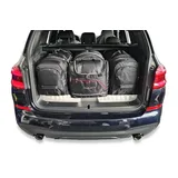 Bmw X3 Phev 2019+ Kofferraumtaschen Set 4 Stk - Schwarz
