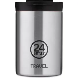 24Bottles Travel Tumbler Basic Thermobecher 0,35 l Silber
