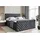 altdecor Boxspringbett BOXI8-Z KING - 160x200 - H3/H4 - Dunkelgrau