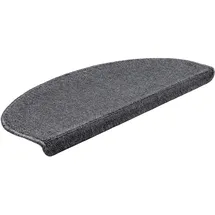 [en.casa] Stufenmatte 65 x 24 cm Dunkelgrau