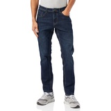 CAMEL ACTIVE Herren Regular Fit 5-Pocket Jeans aus Baumwolle 30 Dunkelblau menswear-38/30