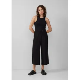 QS Culotte aus Viskose Schwarz 32