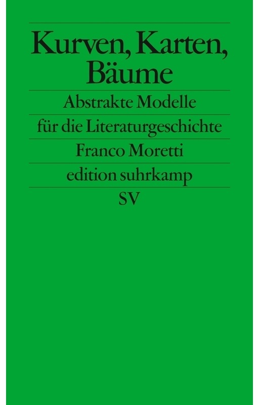 Kurven, Karten, Stammbäume - Franco Moretti, Taschenbuch