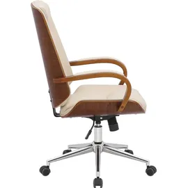 CLP Yankton Kunstleder Walnuss/Creme