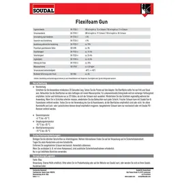 SOUDAL Flexifoam Pistolenschaum 750 ml