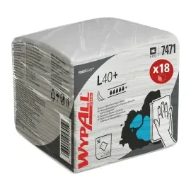 WypAll L40 1-lagig, weiß 18 Packungen à 56 Stk.)