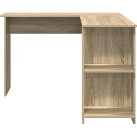 vidaXL Eckschreibtisch Sonoma Eiche Braun