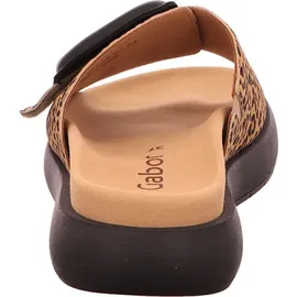 Gabor Pantoletten,Abs.b.35mm, m.Fußbett in beige, Gr. 38 / Braun - 38