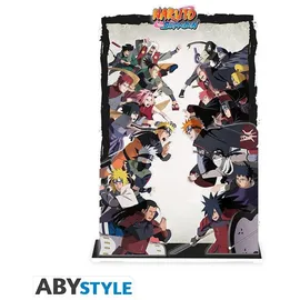 Abysse Corp S.A.S NARUTO SHIPPUDEN Acryl Diorama Group fight