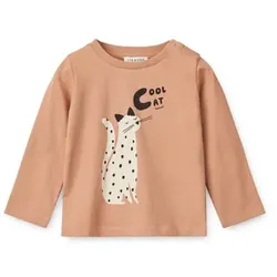 LIEWOOD Apia Placement Langarmshirt cat/tuscany, 80