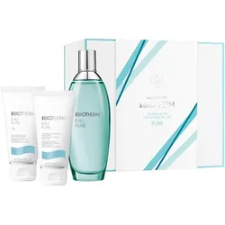 Biotherm Eau Pure Geschenkset = Eau Pure Spray 100 ml + Eau Pure Douche 50 ml + Eau Pure Body Milk - 3 Artikel im Set