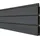 GROJA Steckzaun Rhombus 180 x 180 cm Steingrau