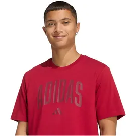 adidas Collegiate Lineage Graphic T-Shirt rot XXL