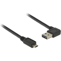 DeLock Easy - USB-Kabel - USB (M) links/rechts abgewinkelt