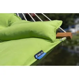 Potenza Outdoor Hängematte mit Gestell für 2 Personen I Atlanta Stabhängematte XXL 210x140 cm 200kg I Tyatn Hängemattengestell 350kg Wetterfest