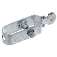GAH Alberts Alberts 854416 Drahtspanner | feuerverzinkt | Größe 3 | Länge 115 mm | 50er Set