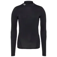 Under Armour Heatgear Armour Comp Mock Langarm-t-shirt - Black