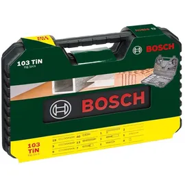 Bosch V-Line Bohrer- und Bit-Set, TiN 103teilig