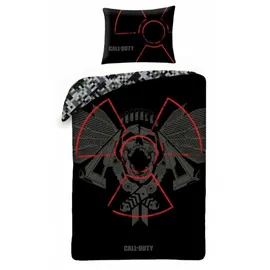 Halantex SP. z.o.o. Call of Duty Schwarz 140 x 200 cm + 70 x 90 cm