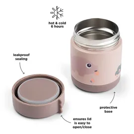 Done by Deer Tiny Farm Essensbehälter 300 ml, rosa