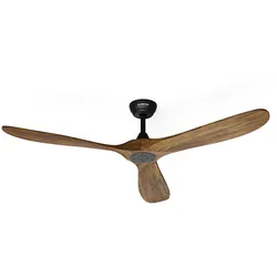 Klarstein Bahama Breeze Smart Deckenventilator | Massivholz-Rotorblätter | Fernbedienung + App-Steuerung Walnuss 152