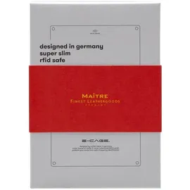 Maître Parfumeur et Gantier Maître Birkenfeld C-Four E-Cage Damen Geldbörse cognac