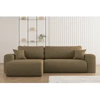 Kaiser möbel Ecksofa mit Schlaffunktion und Stauraum für Bettzeug,