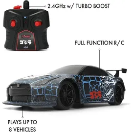 Jada RC-Auto Godzilla 2009 Nissan GT-R 1:16 CH RTR mehrfarbig (9335756314R00)