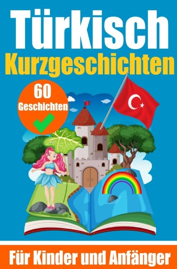 60 Kurzgeschichten Auf Türkisch | Ein Zweisprachiges Buch Auf Deutsch Und Türkisch | Ein Buch Zum Erlernen Der Türkischen Sprache Für Kinder Und Anfän