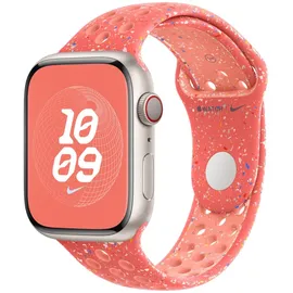 Apple Watch Nike Sportarmband 45 mm Magic Ember S/M