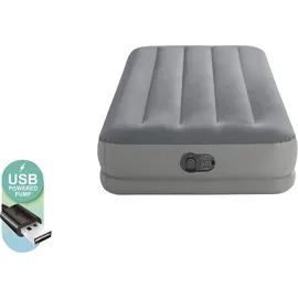 Intex Luftbett Dura-Beam Prestige Mid-Rise Twin grau 99 x 191 x 30 cm