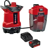 Einhell Akku-Schmutzwasserpumpe GE-DP 18/25 Li + Starterset