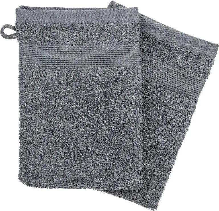 2er-Pack Baumwollhandschuhe, 15 x 21 cm, 450 g/m2, dunkelgrau