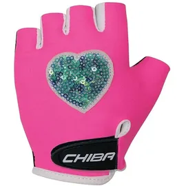 Chiba Cool Kids - Kinder Radhandschuhe neonpink
